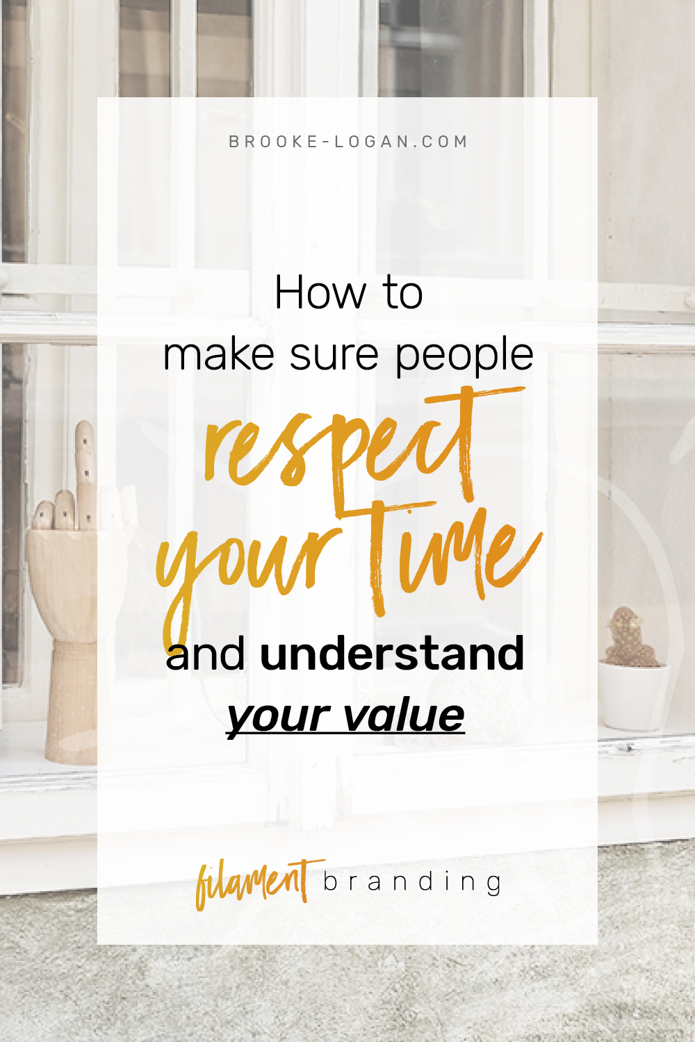 Ep 6: How to make sure people respect your time and understand your value